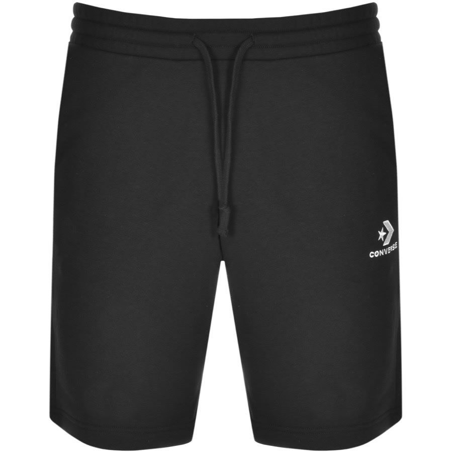 Alternative Image for ProductConverse Star Chevron Logo Jersey Shorts Black1